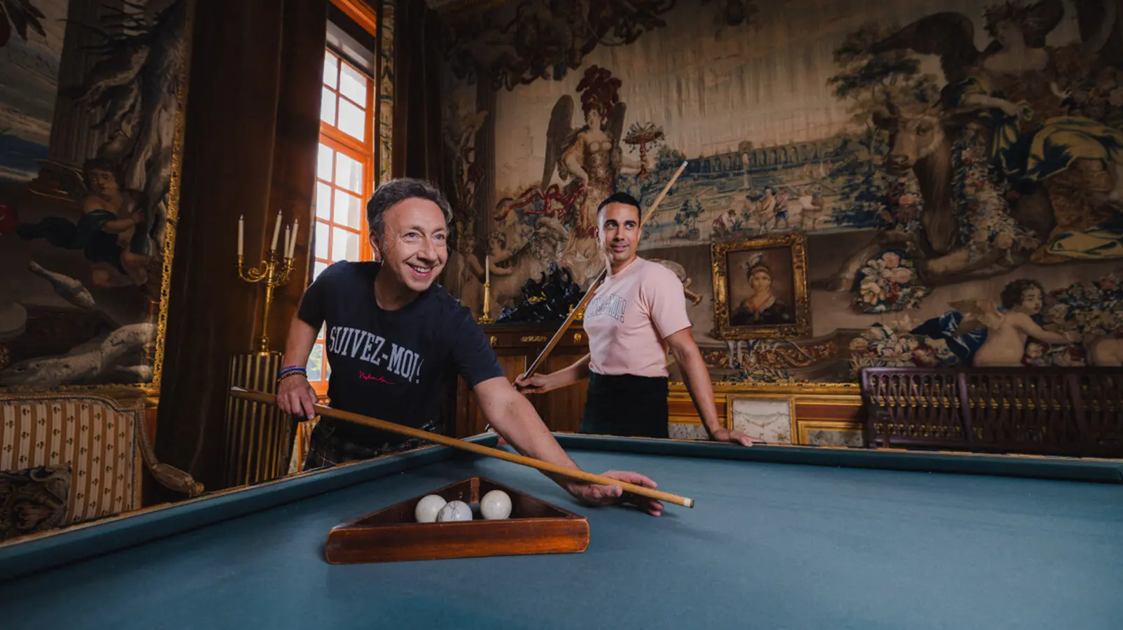 Stéphane Bern et Yori Baillères Paris le Perche