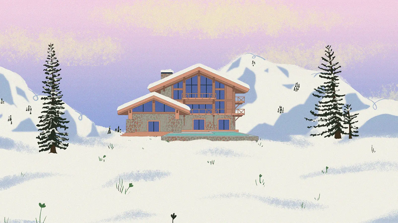 Prestation sur mesure chalet connecté