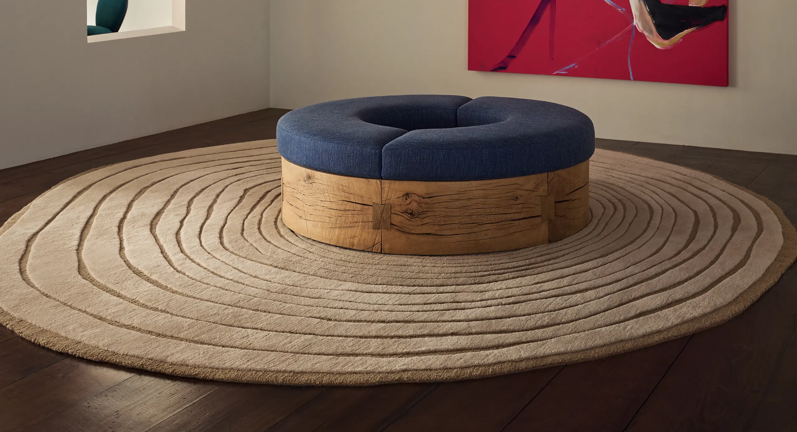 Tapis sur mesure - Création de Sabine de Gunzburg