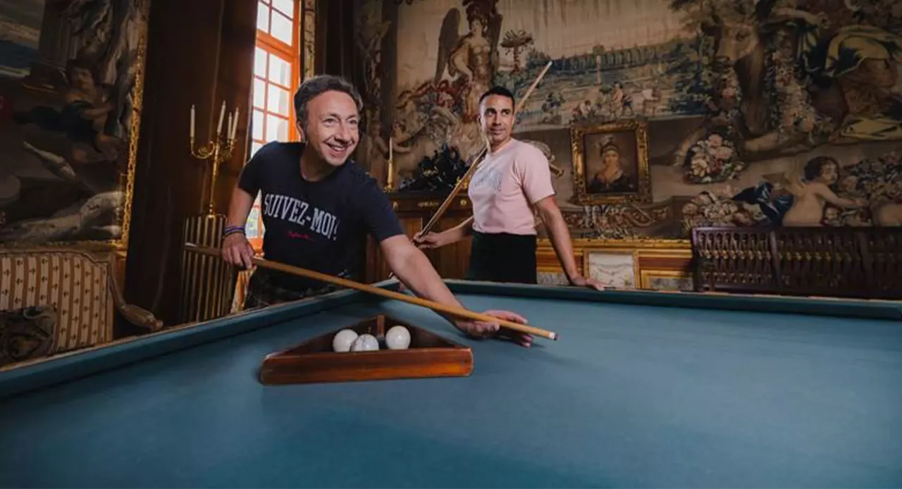 Stéphane Bern et Yori Baillères