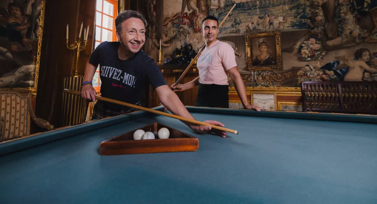 Stéphane Bern et Yori Baillères Paris le Perche