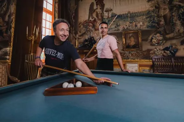 Stéphane Bern et Yori Baillères