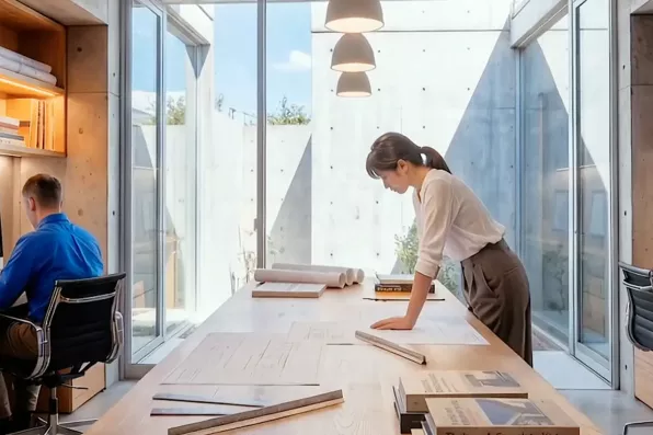 Au bureau
