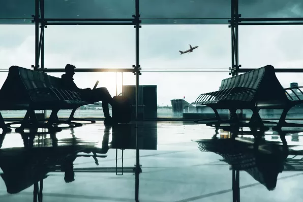 salle d'embarquement Aéroport