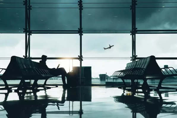 salle d'embarquement Aéroport