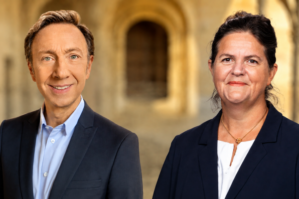 Stéphane Bern et Ariane Bastien